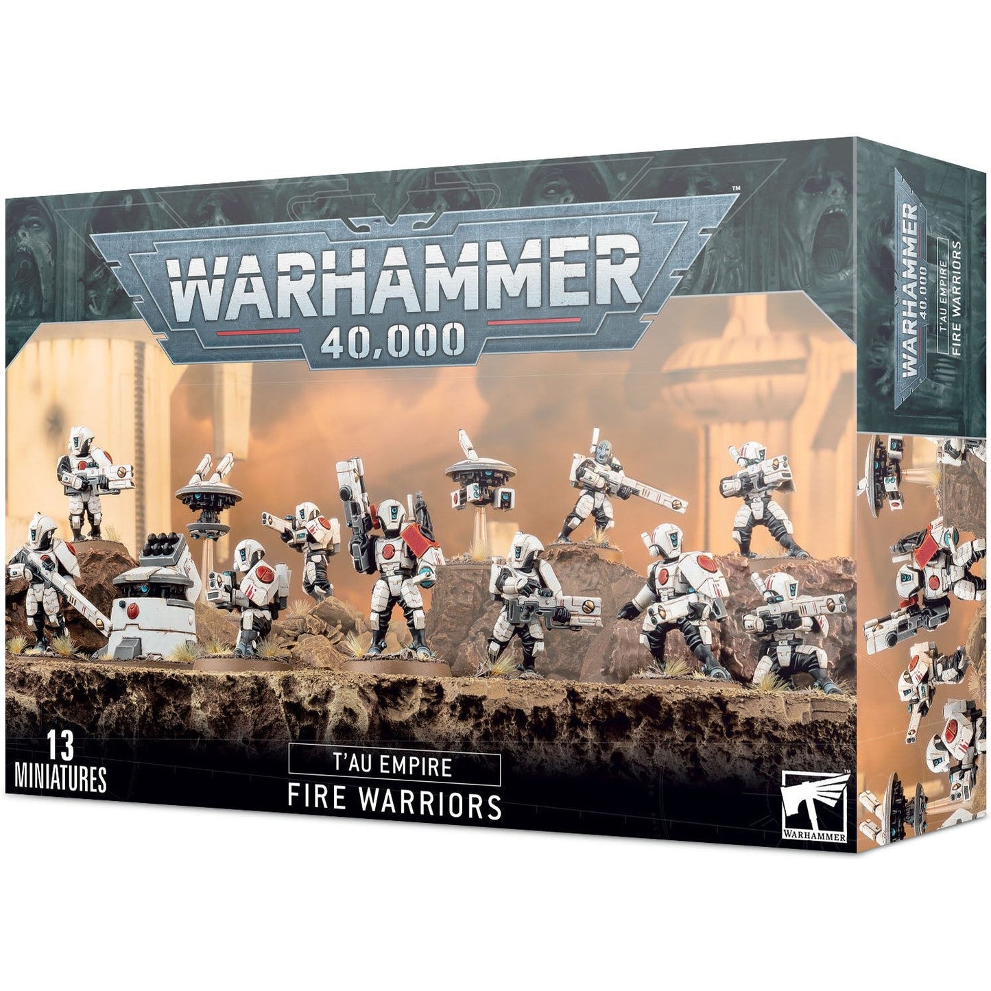 Tau Empire Fire Warriors Breacher Team ( 56-06-2 ) - Used