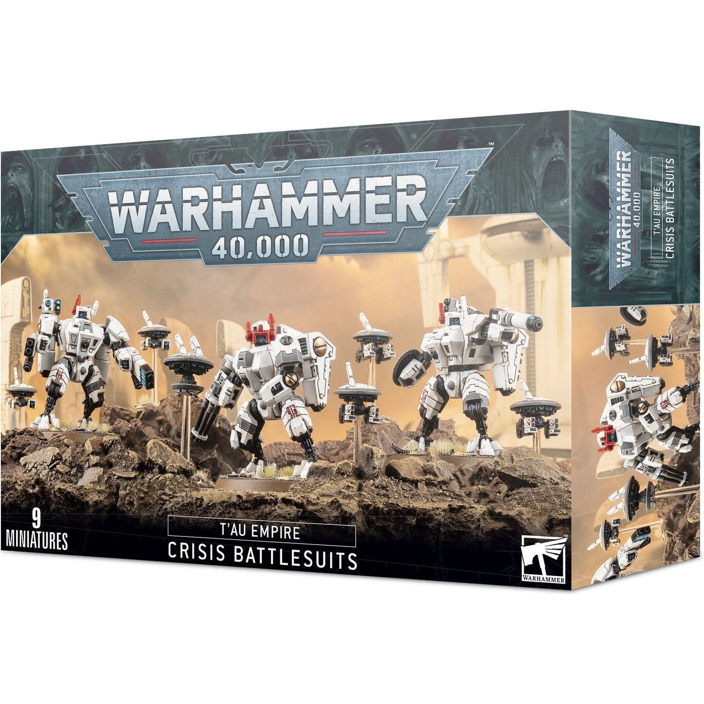 Tau Empire XV8 Crisis Battlesuit Team ( 56-07 ) - Used