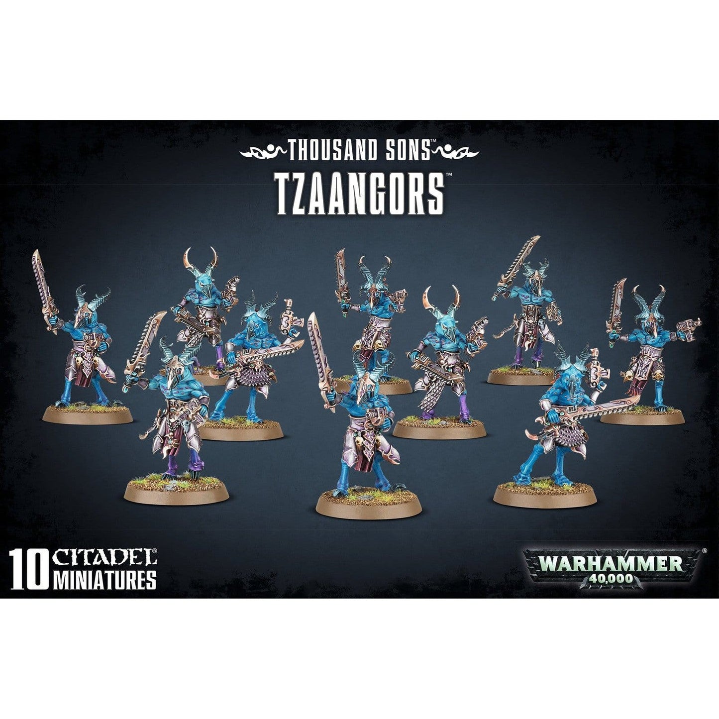 Thousand Sons Tzaangors ( 43-40-N ) - Used