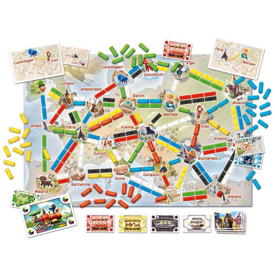 Ticket to ride: First Journey Europe