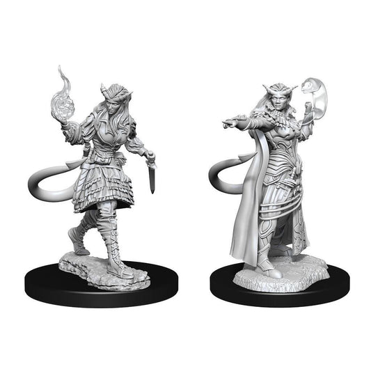 D&D Unpainted Minis - Tiefling Sorcerer Female ( 90304 )