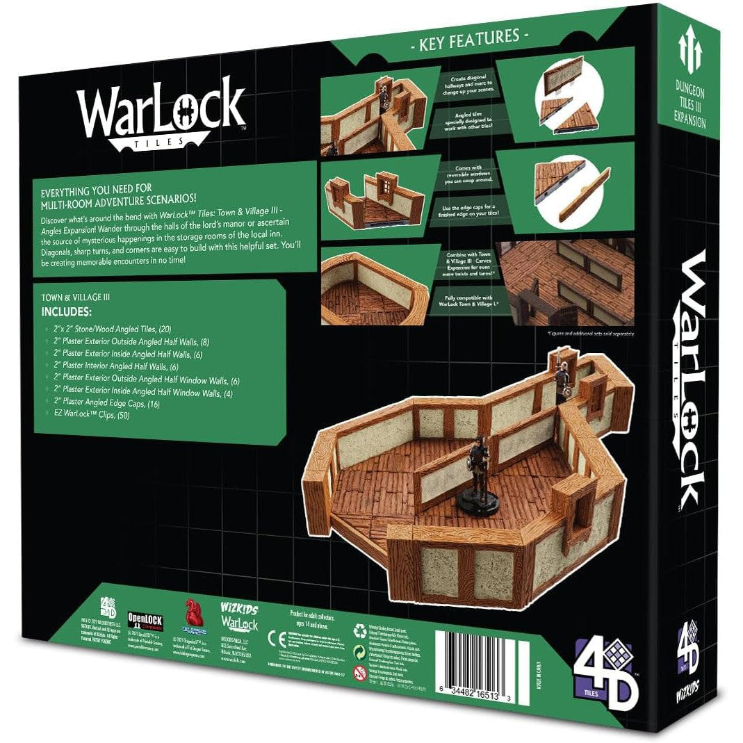 4D Warlock Tiles - Town & Village 3: Angles Exp