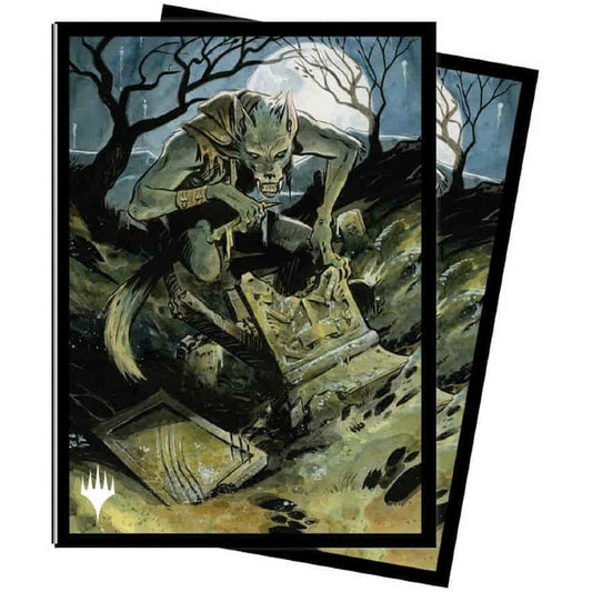 Ultra Pro Innistrad: Midnight Hunt Sleeves - Graveyard Glutton (100Ct)