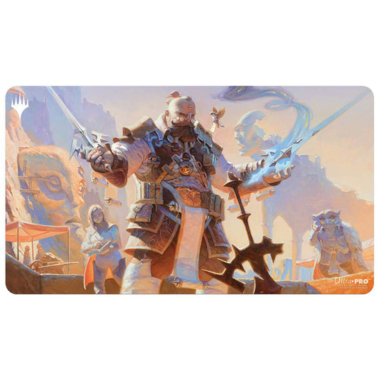 Ultra Pro: Strixhaven Commander Playmat - Lorehold - Osgir, The Reconstructor