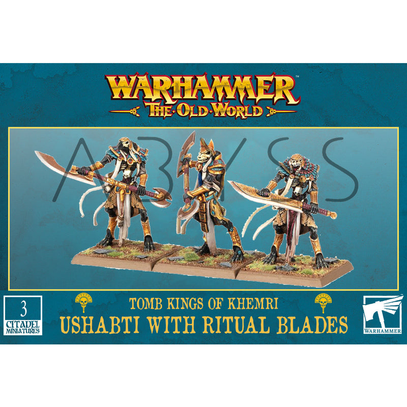 Tomb Kings - Ushabti with Ritual Blades (Metal) ( 7009-W )