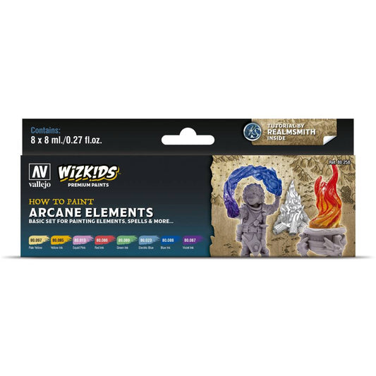 Vallejo Box Set - Wizkids Premium Arcane Elements - Val80258