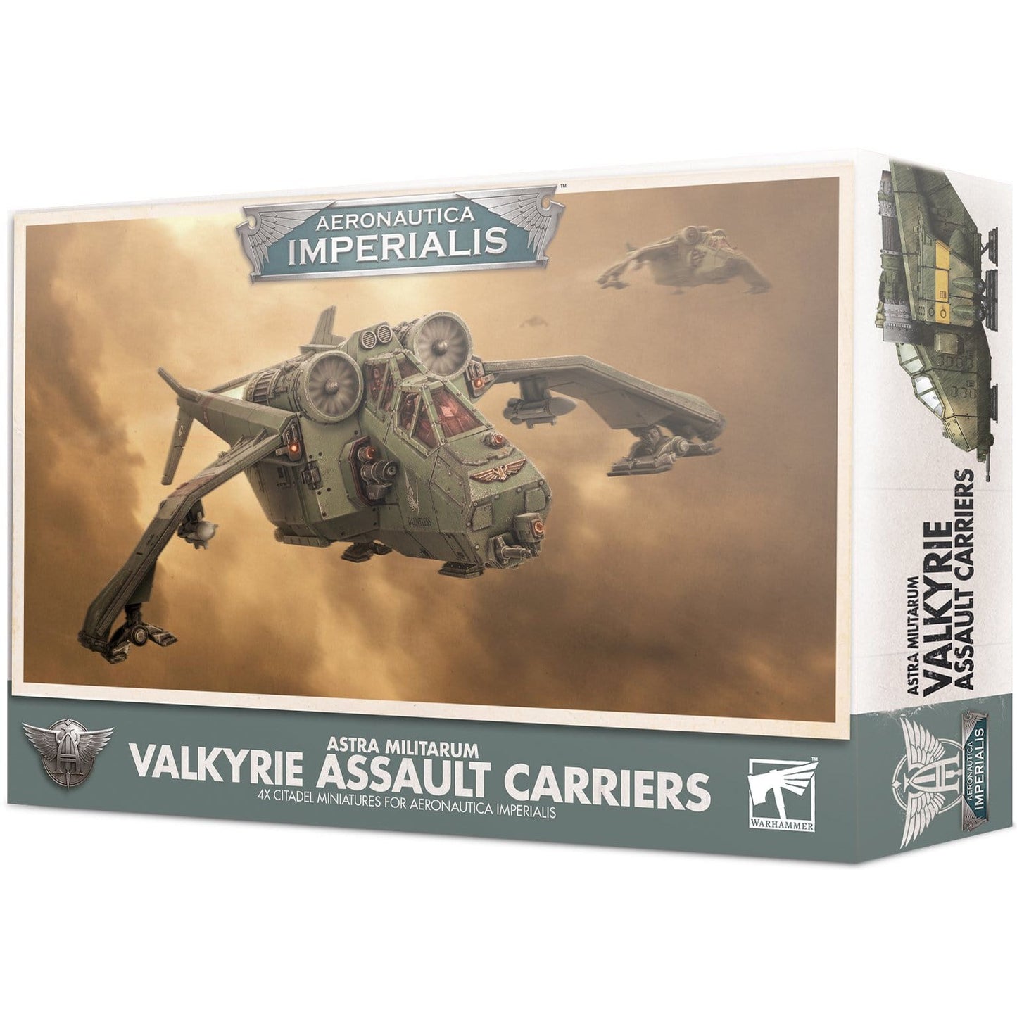 Aeronautica Imperialis: Imperial Navy Valkyrie Assault Carriers ( 500-31 ) - Used