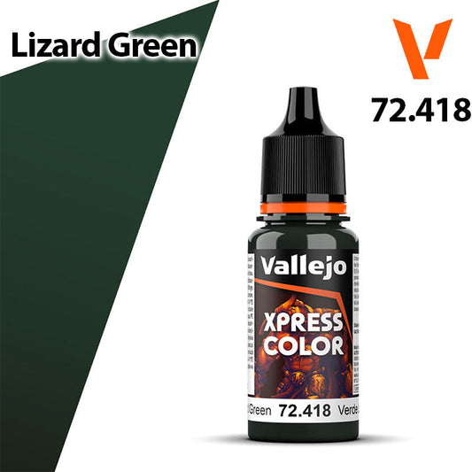 Vallejo Xpress Color - Lizard Green - Val72418