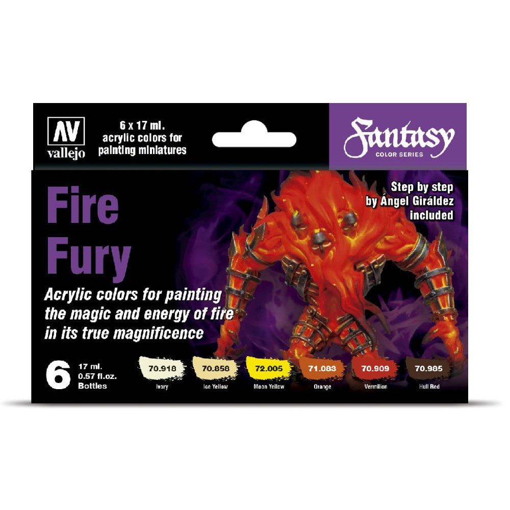 Vallejo Box Set - Fire Fury - Val70243