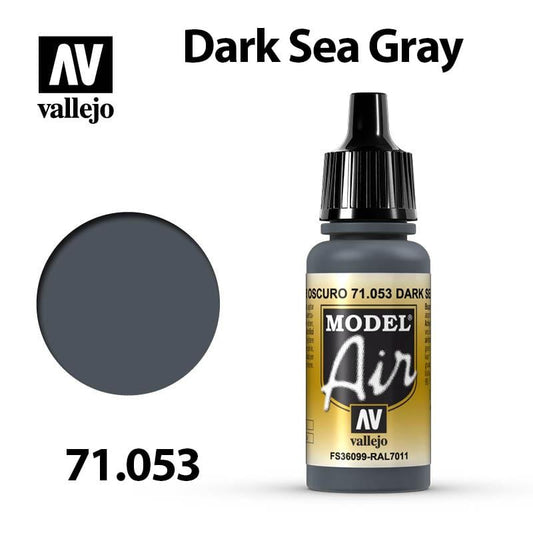 Vallejo Model Air - Dark Sea Gray 17ml - Val71053