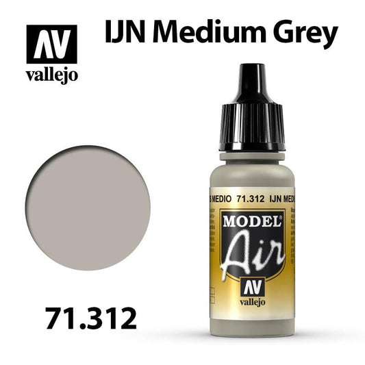 Vallejo Model Air - IJN Medium Grey 17ml - Val71312