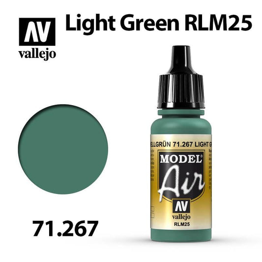 Vallejo Model Air - Light Green RLM25 17ml - Val71267