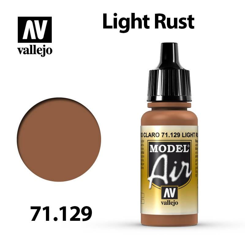 Vallejo Model Air - Light Rust 17ml - Val71129