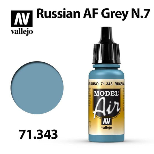 Vallejo Model Air - Russian AF Grey N.7 17ml - Val71343