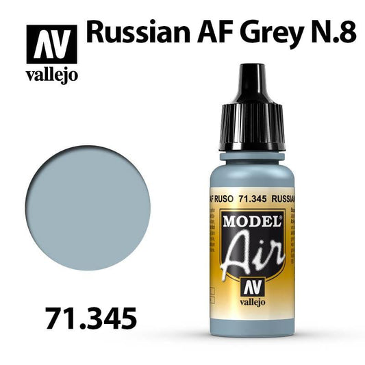 Vallejo Model Air - Russian AF Grey N.8 17ml - Val71345