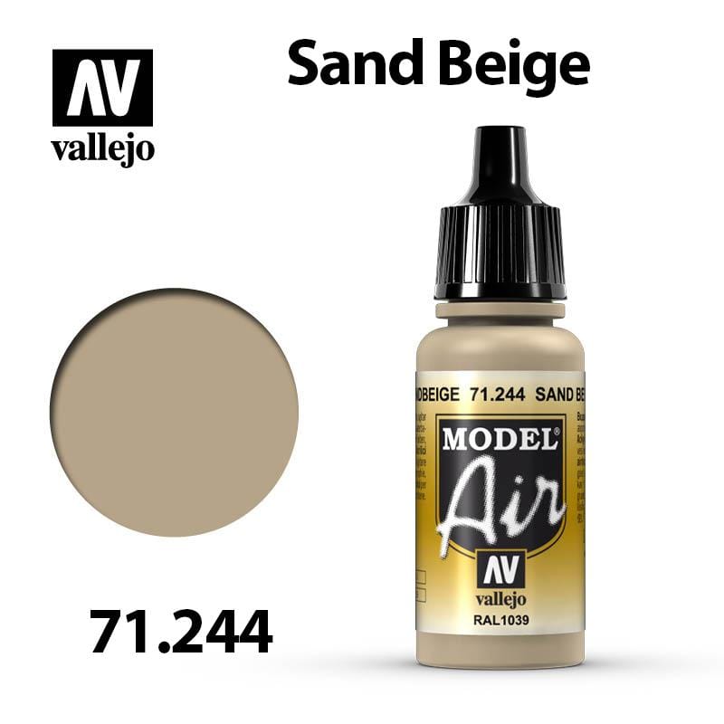 Vallejo Model Air - Sand Beige 17ml - Val71244