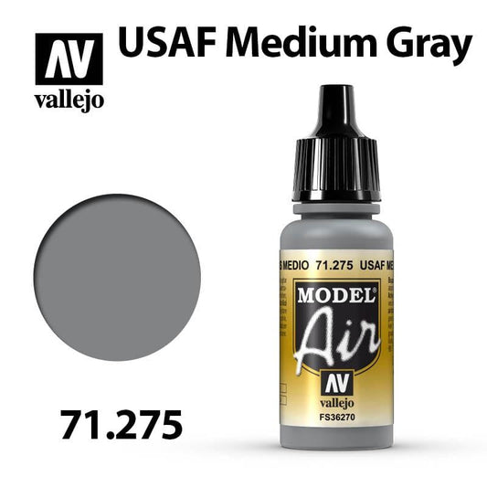 Vallejo Model Air - USAF Medium Grey 17ml - Val71275