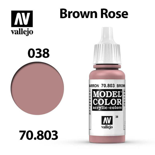 Vallejo Model Color - Brown Rose 17ml - Val70803 (038)