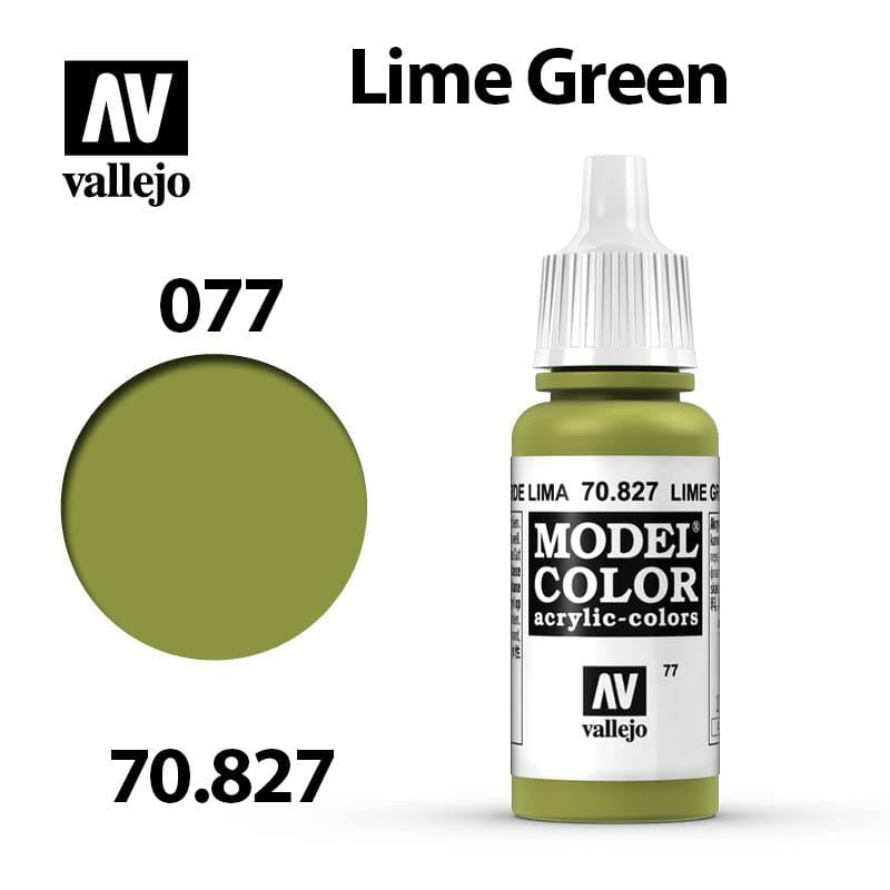 Vallejo Model Color - Lime Green 17ml - Val70827 (077)