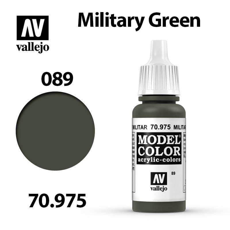 Vallejo Model Color - Military Green 17ml - Val70975 (089)