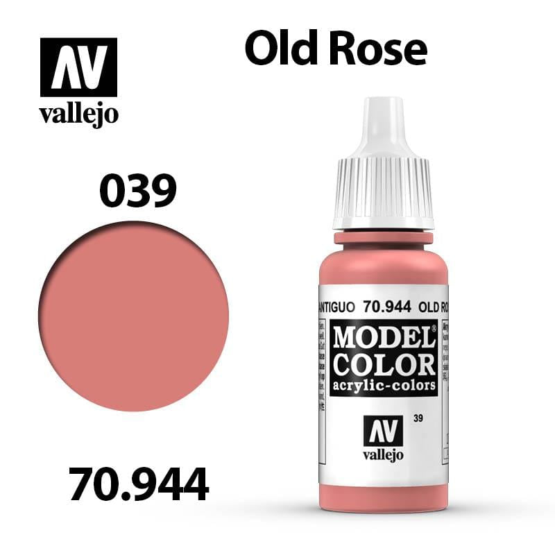 Vallejo Model Color - Old Rose 17ml - Val70944 (039)