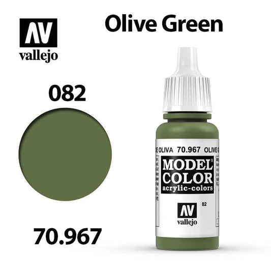 Vallejo Model Color - Olive Green 17ml - Val70967 (082)