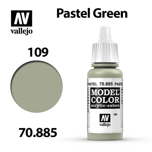 Vallejo Model Color - Pastel Green 17ml - Val70885 (109)