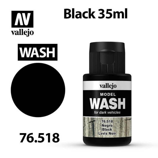 Vallejo Model Wash - Black 35ml - Val76518