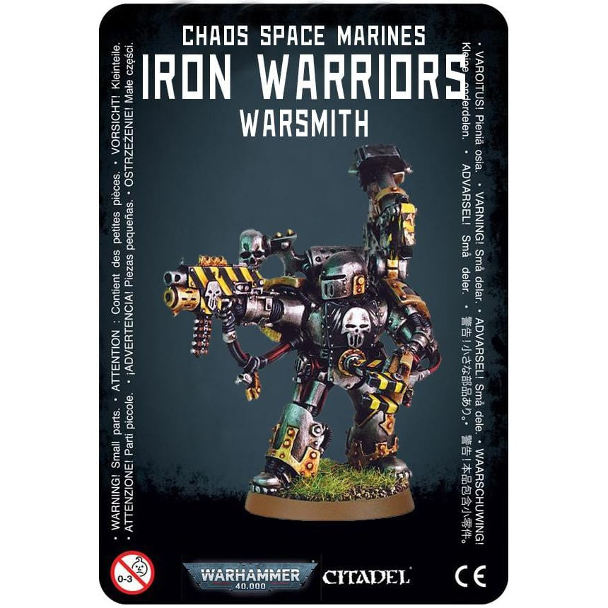 Chaos Space Marines Iron Warriors Warsmith (Metal) ( 2066-MW ) - Used