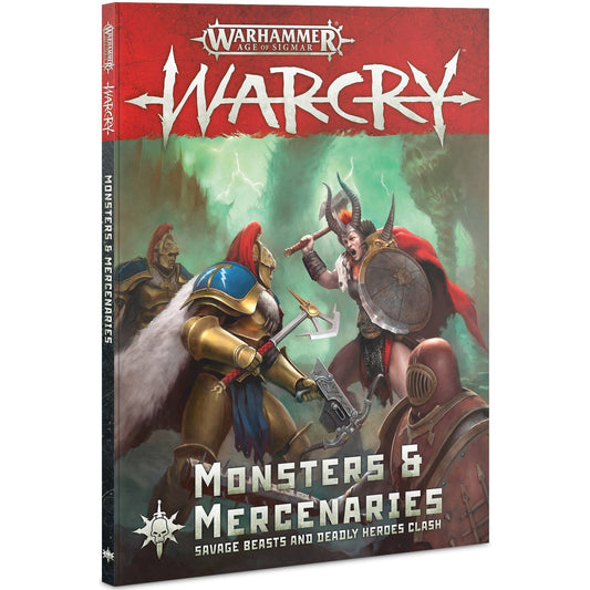 Warcry Book: Monsters & Mercenaries ( 111-17-N ) - Used