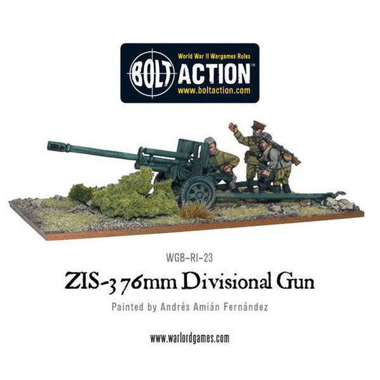 Soviet Army ZIS-3 76mm Divisional Gun ( Wgb-Ri-23K )