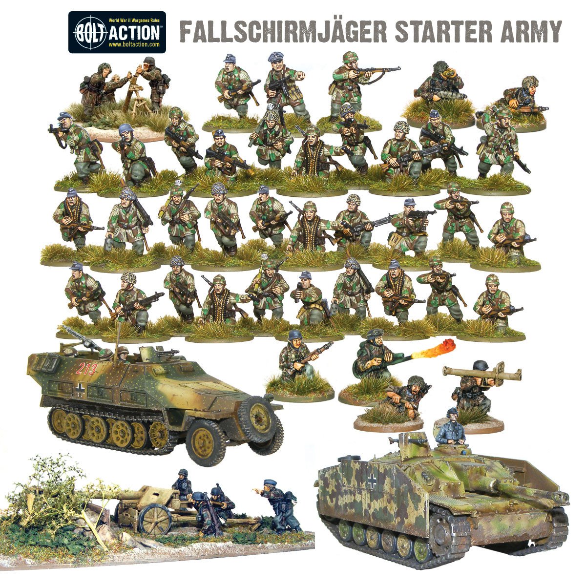 Fallschirmjager- German Starter Army (Wgb-Start-11)