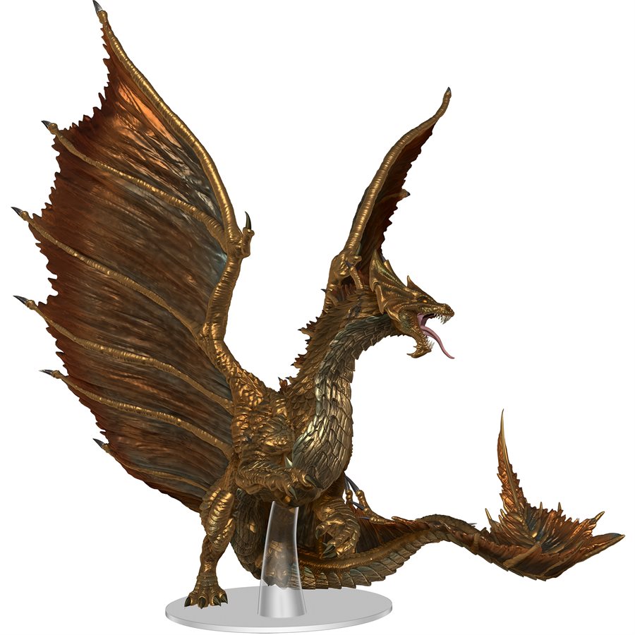 D&D Icons of the Realms: Adult Brass Dragon