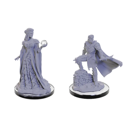 Critical Role Unpainted Minis: Xhorhasian Mage & Xhorhasian Prowler (90665)