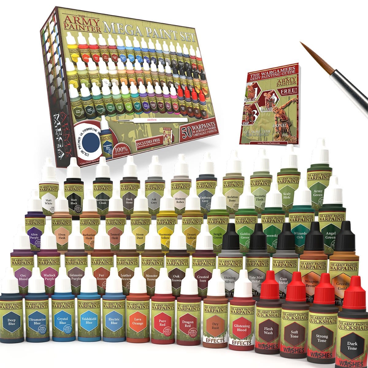 Army Painter Warpaints Mega Paint Set ( WP8021 )