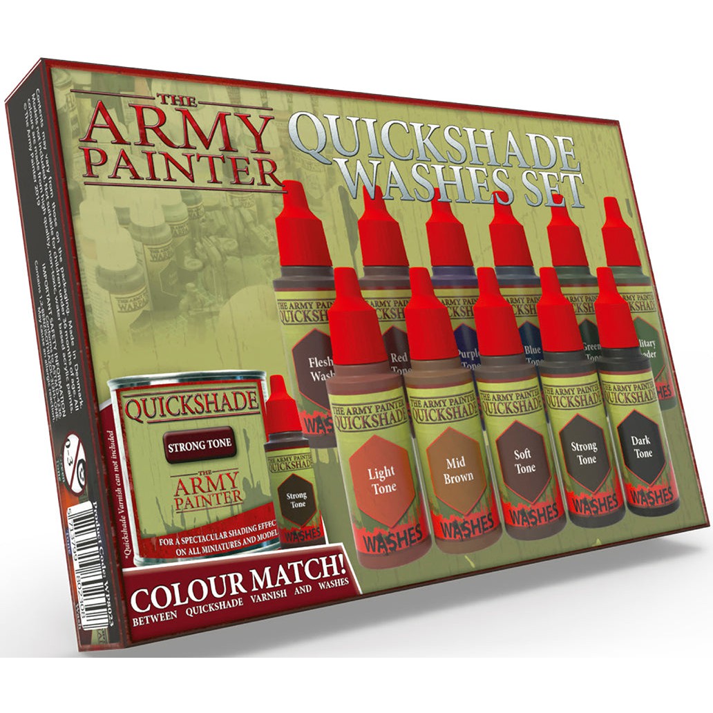 Army Painter Warpaints Quickshade Washes Set ( WP8023 )