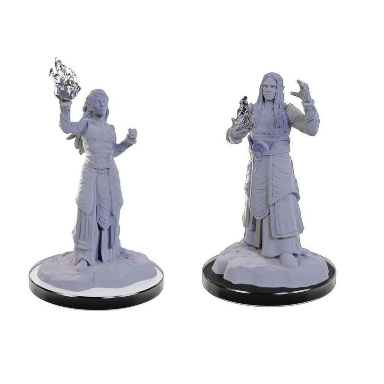 D&D Unpainted Minis - Elf Wizards (90672)