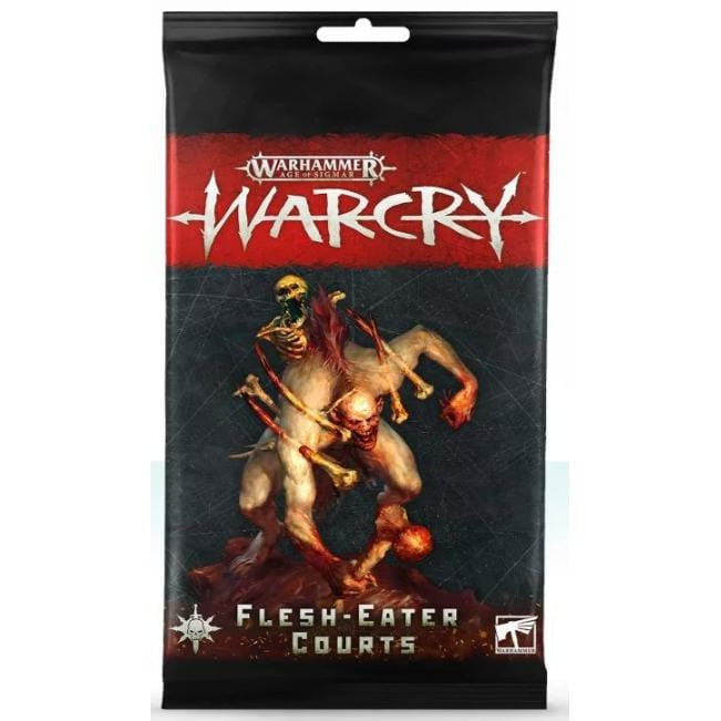 Warcry: Rules Cards - Flesh-Eater Courts ( 111-11-N ) - Used