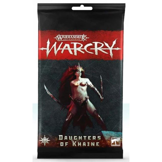 Warcry: Rules Cards - Daughters of Khaine ( 111-08-N ) - Used