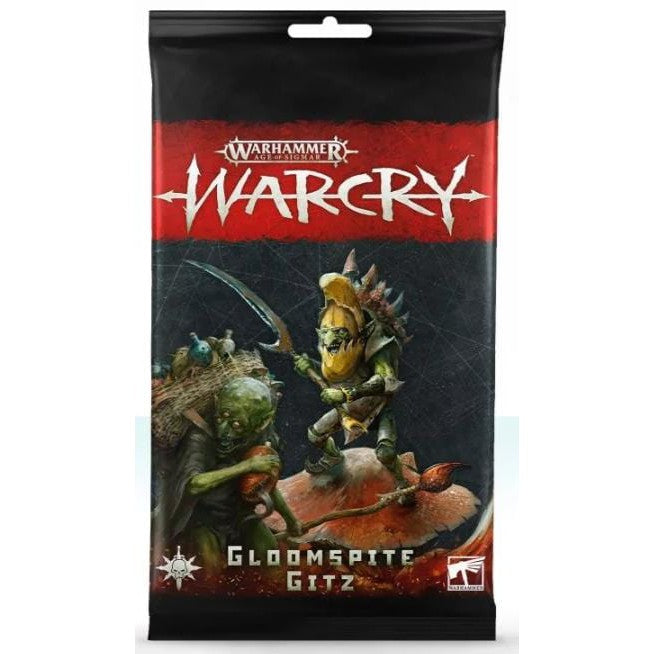 Warcry: Rules Cards - Gloomspite Gitz ( 111-14-N ) - Used