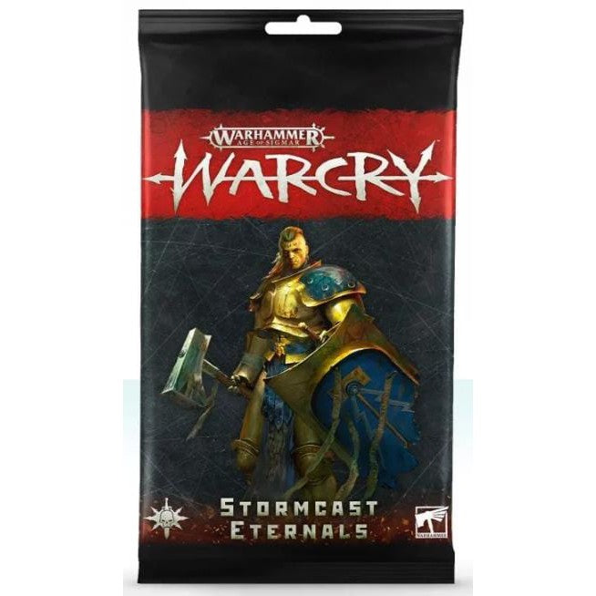 Warcry: Rules Cards - Stormcast Eternals ( 111-06-N ) - Used