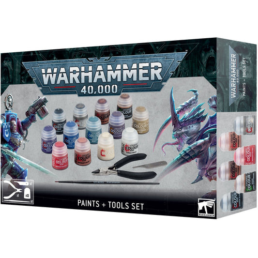 Warhammer 40,000 Paints + Tools Set ( 60-12 )