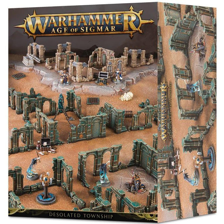 Warhammer Age of Sigmar Desolated Township ( 64-79-N ) - Used