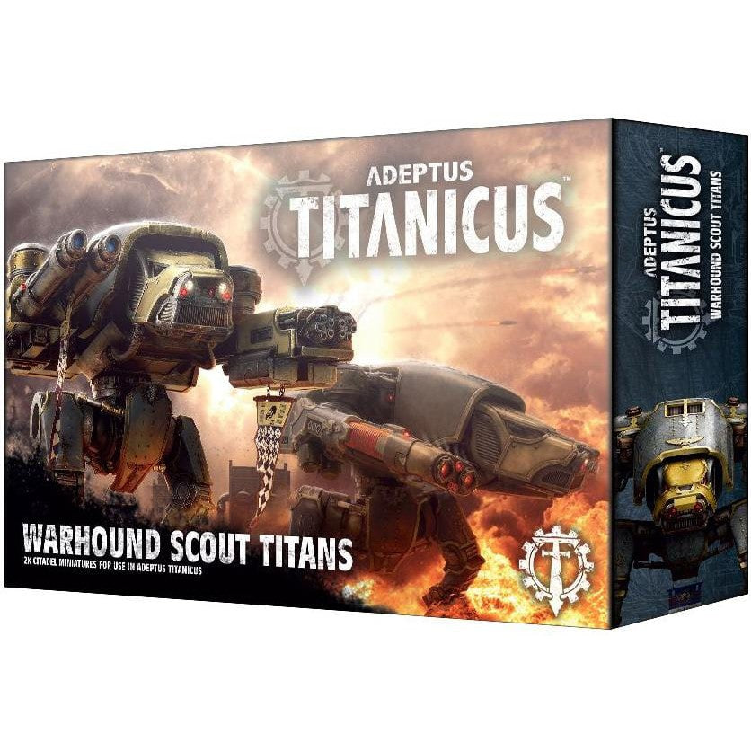 Adeptus Titanicus: Warhound Scout Titans ( 400-18 ) - Used