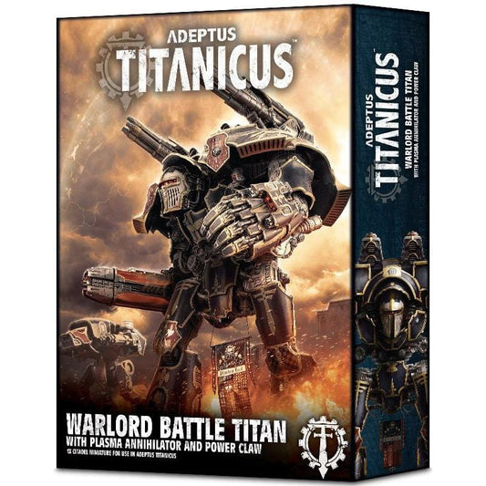 Adeptus Titanicus: Warlord Battle Titan with Plasma Annihilator and Power Claw ( 400-22 )