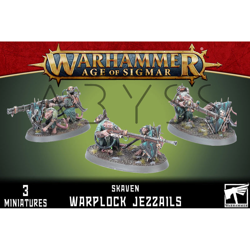 Skaven - Warplock Jezzails (SKT-013) - Used