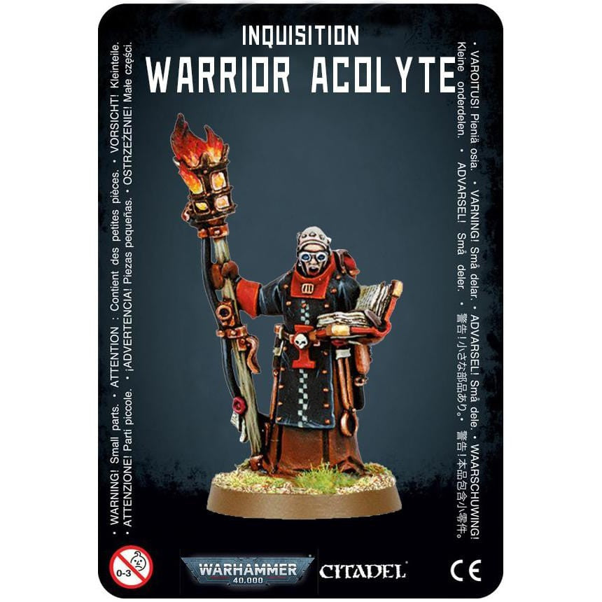 Inquisition Warrior Acolyte (Metal) ( 8075-MW ) - Used