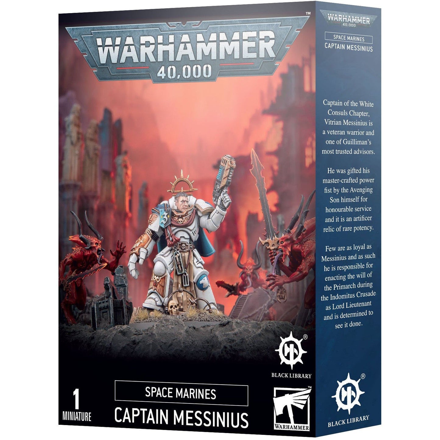 Black Library Space Marines White Consuls Captain Messinius ( 55-30 )