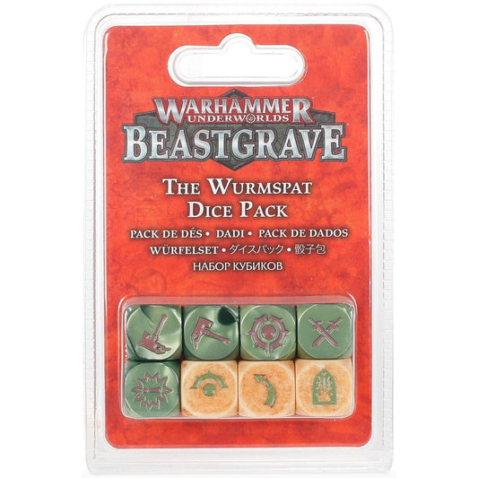 Beastgrave Dice Set: The Wurmspat ( 110-100 )