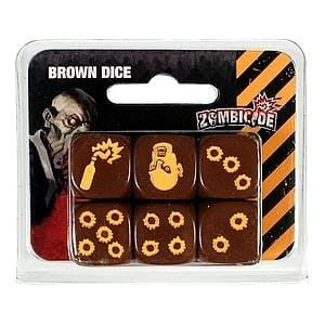 Zombicide: Season 3 Dice Brown